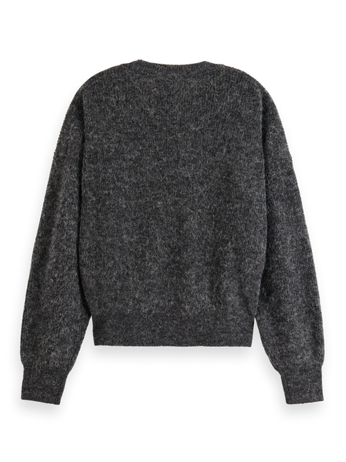 CORE FUZZY CREW NECK PULLOVER