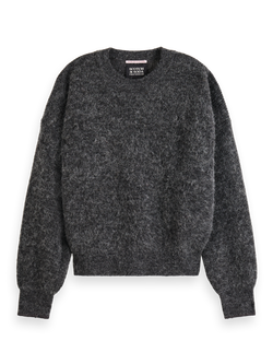 CORE FUZZY CREW NECK PULLOVER