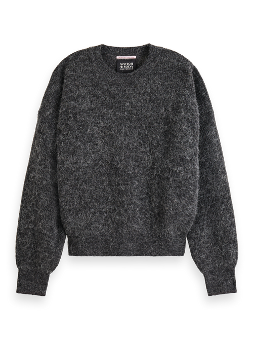 CORE FUZZY CREW NECK PULLOVER