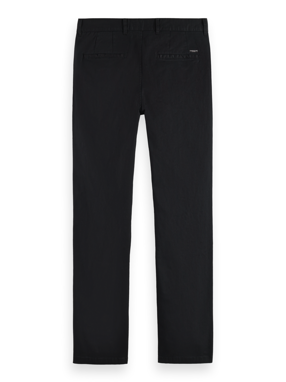Essentials STUART STRETCH COTTON CHINO - BLACK