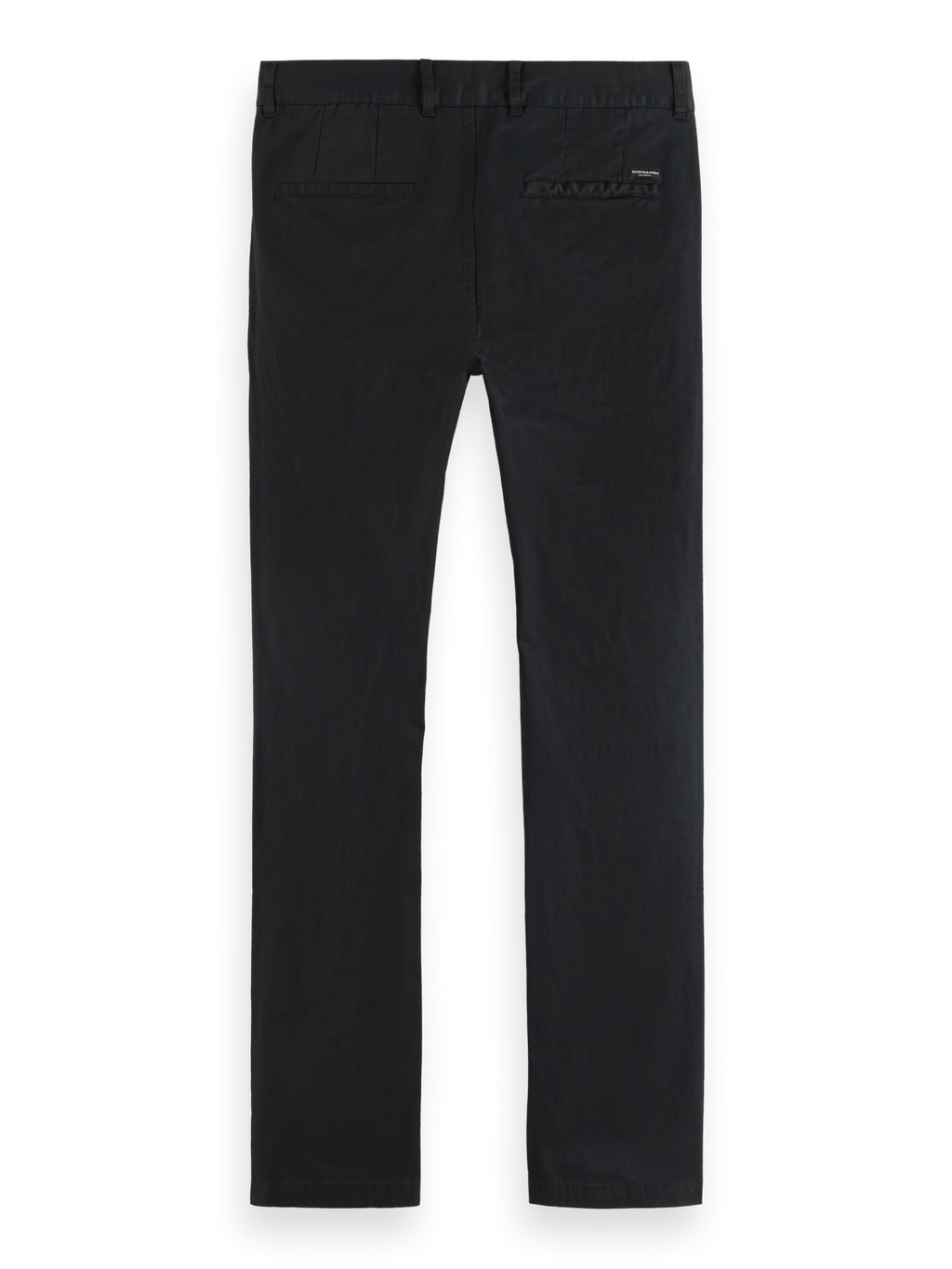Essentials MOTT STRETCH COTTON CHINO - BLACK