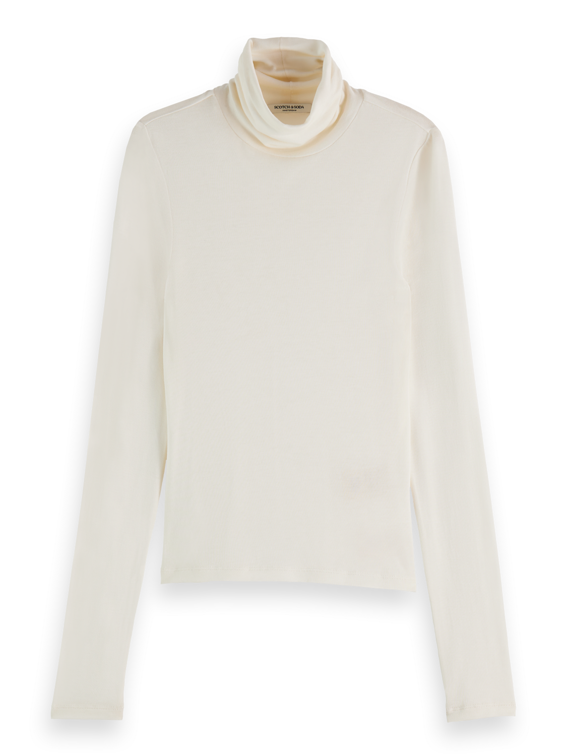 売れ筋商品|||スコッチアンドソーダ Tシャツ レディース トップス CORE ROLL UP NECK LONG SLEEVE - Long sleeved top - black Essentials ROLL UP NECK LONG SLEEVE TOP – Scotch & Soda