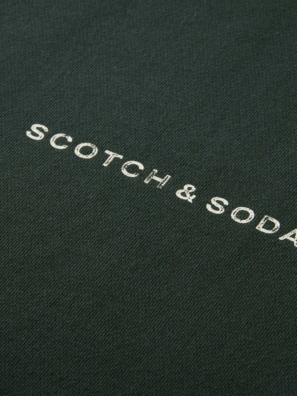 Essentials LOGO FRONT CHEST SWEATSHIRT - GRACHTEN GREEN