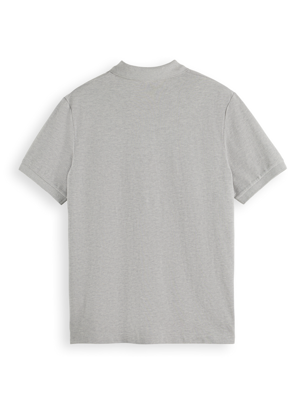 Essentials LOGO PIQUE POLO - GREY MELANGE