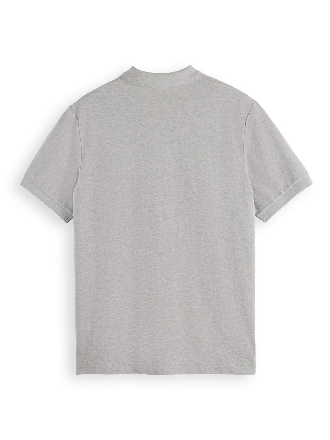 Essentials LOGO PIQUE POLO - GREY MELANGE