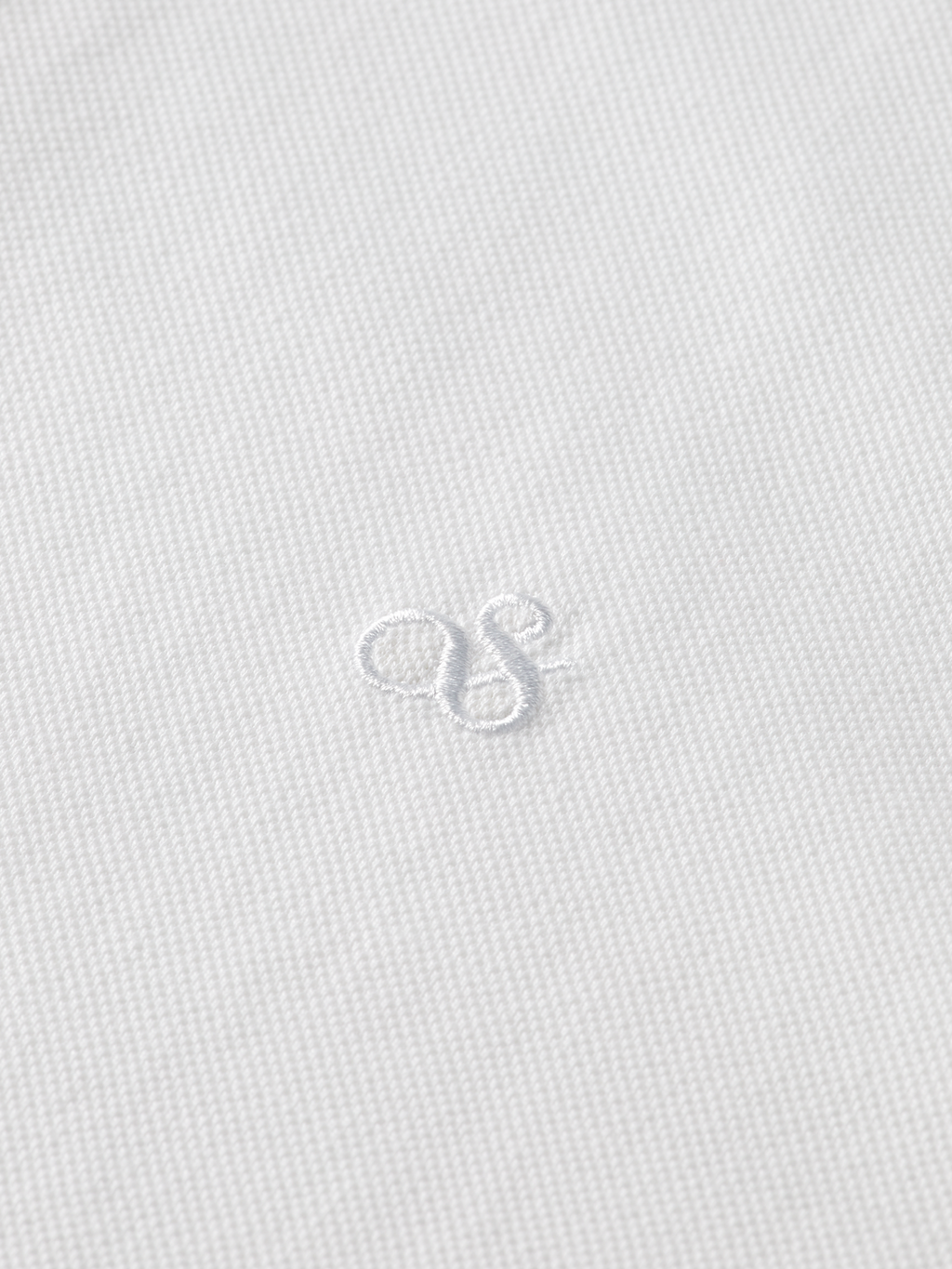 Essentials LOGO PIQUE POLO - WHITE