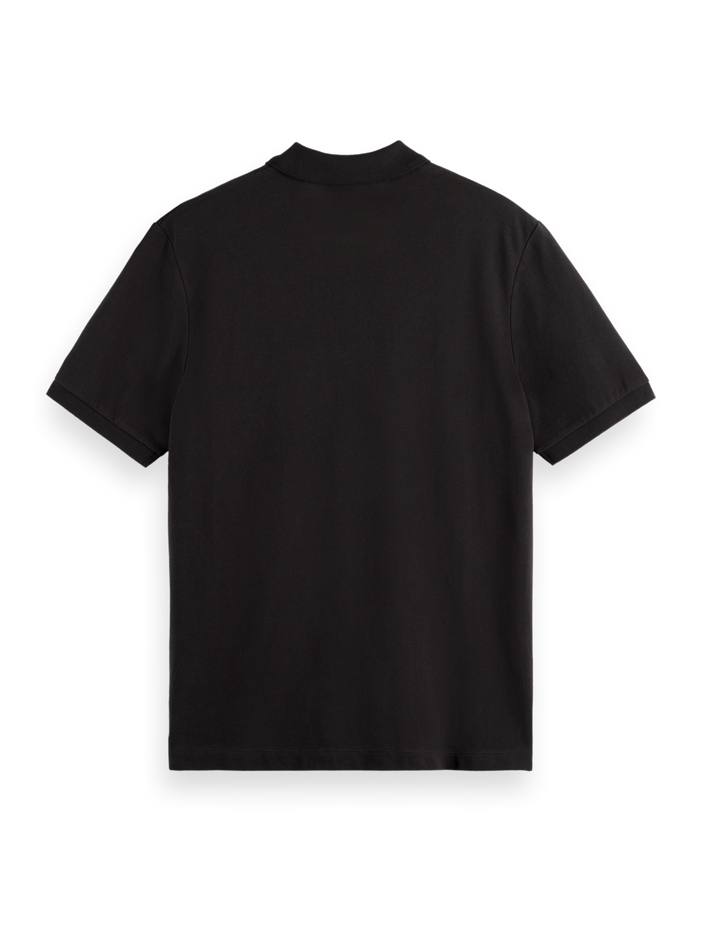 Essentials LOGO PIQUE POLO - BLACK