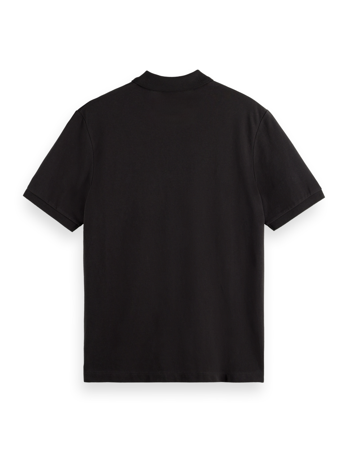 Essentials LOGO PIQUE POLO - BLACK