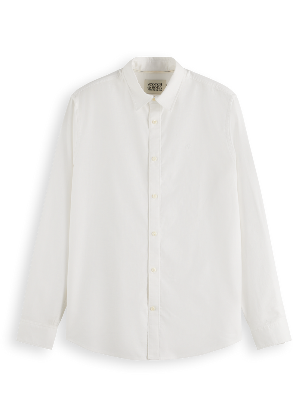 Essentials OXFORD SOLID Shirt - WHITE