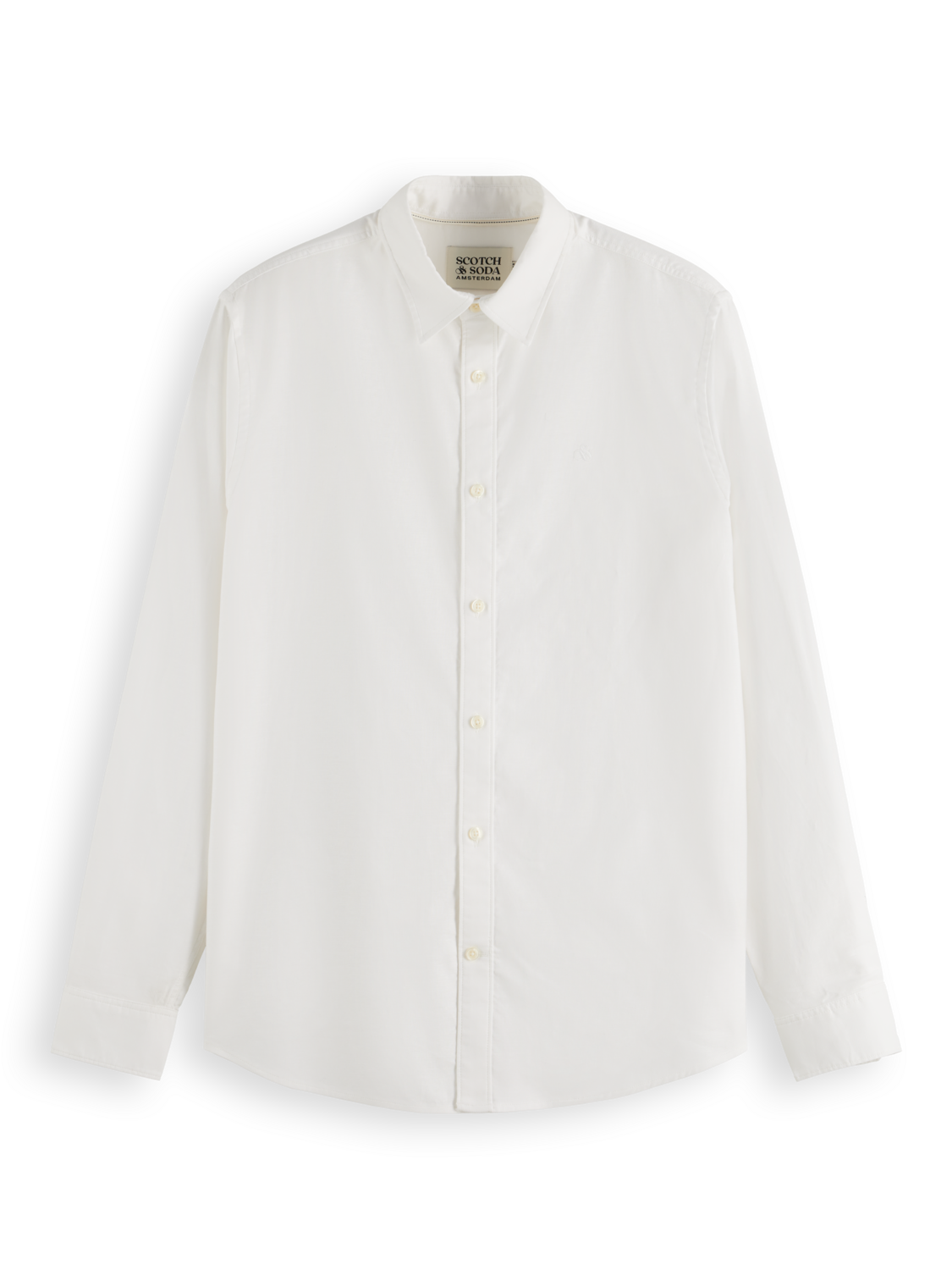 Essentials OXFORD SOLID Shirt - WHITE