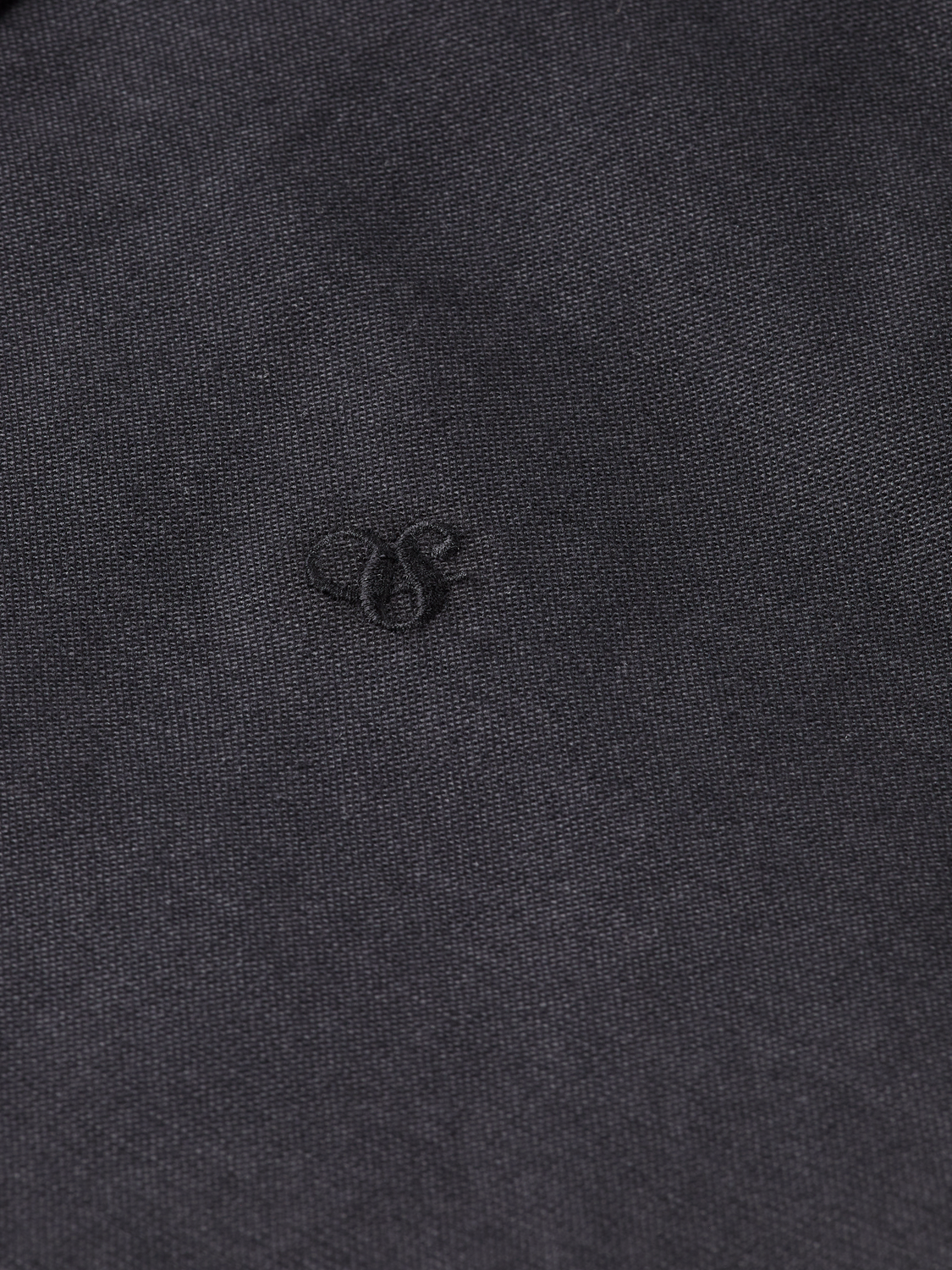 Essentials OXFORD SOLID Shirt - BLACK