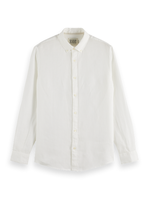 CORE - LINEN SHIRT LS BUTTON-DOWN