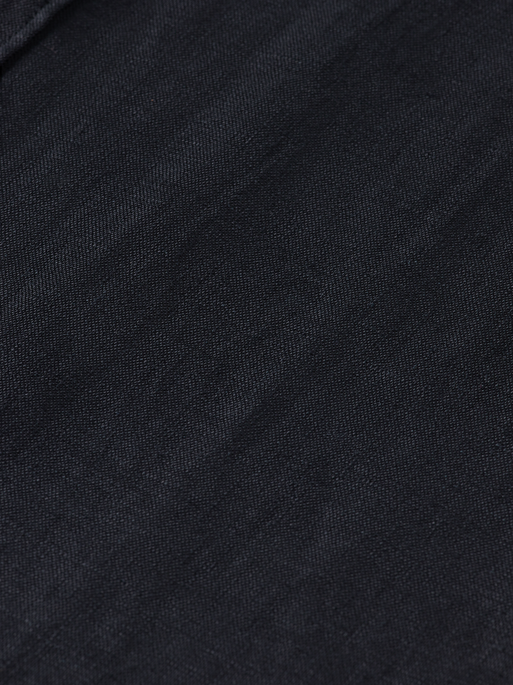 Essentials Linen Shirt - BLACK