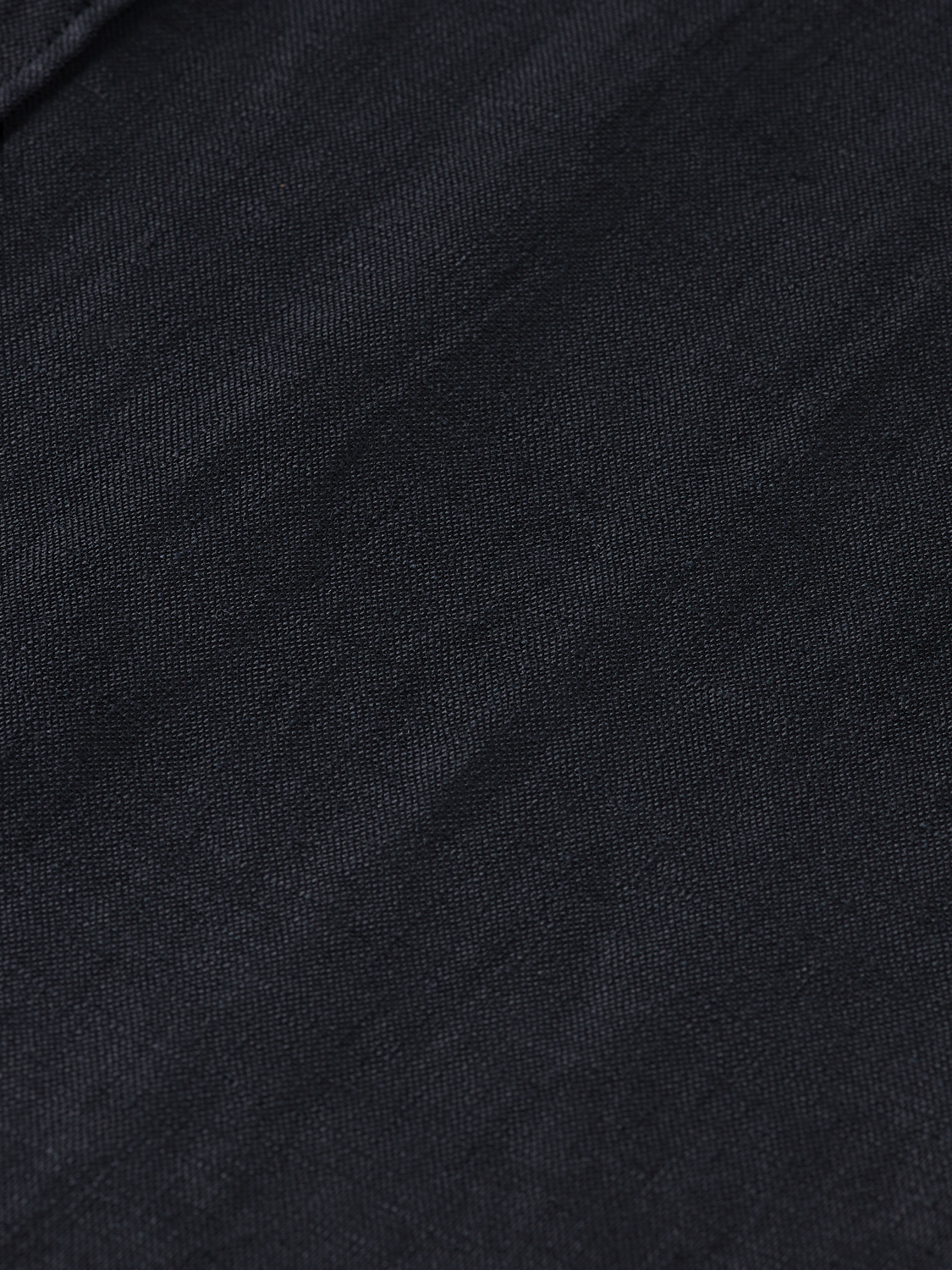 Essentials Linen Shirt - BLACK