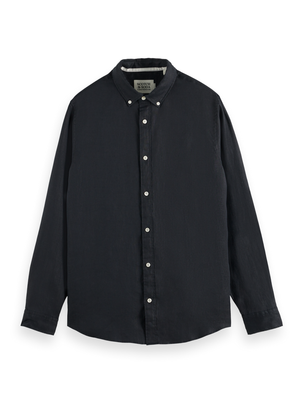 Essentials Linen Shirt - BLACK