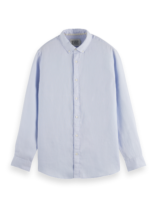 CORE - LINEN SHIRT LS BUTTON-DOWN