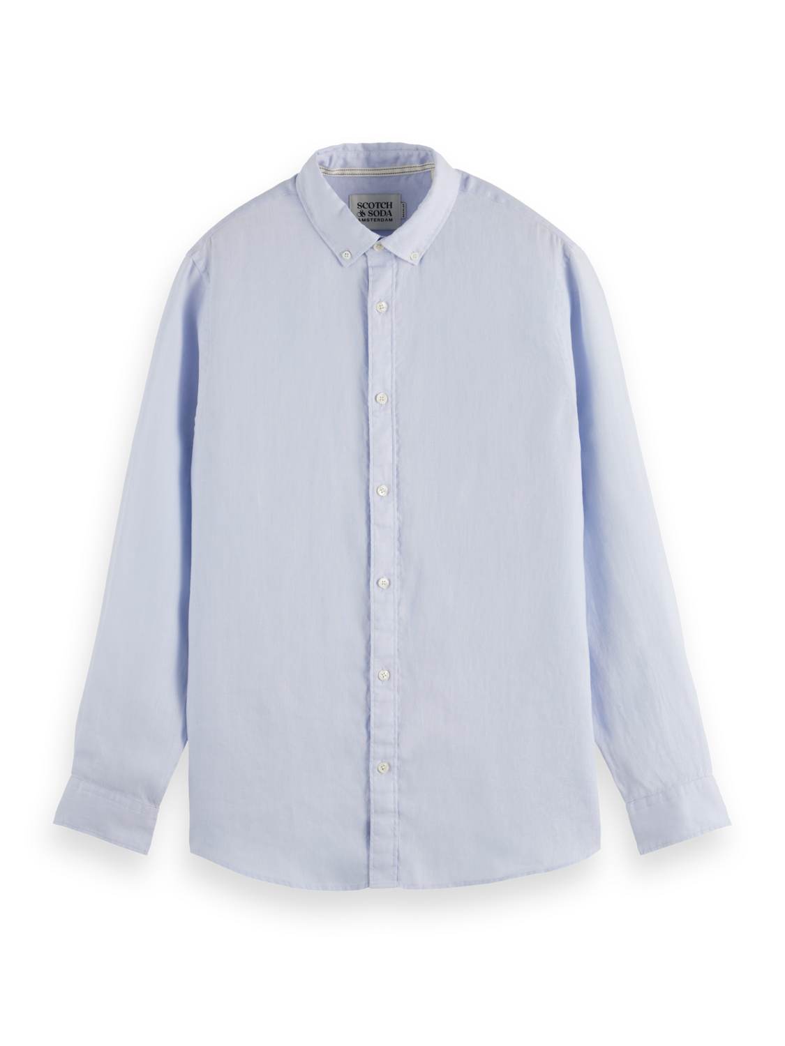 Essentials Linen Shirt - SHIRT BLUE