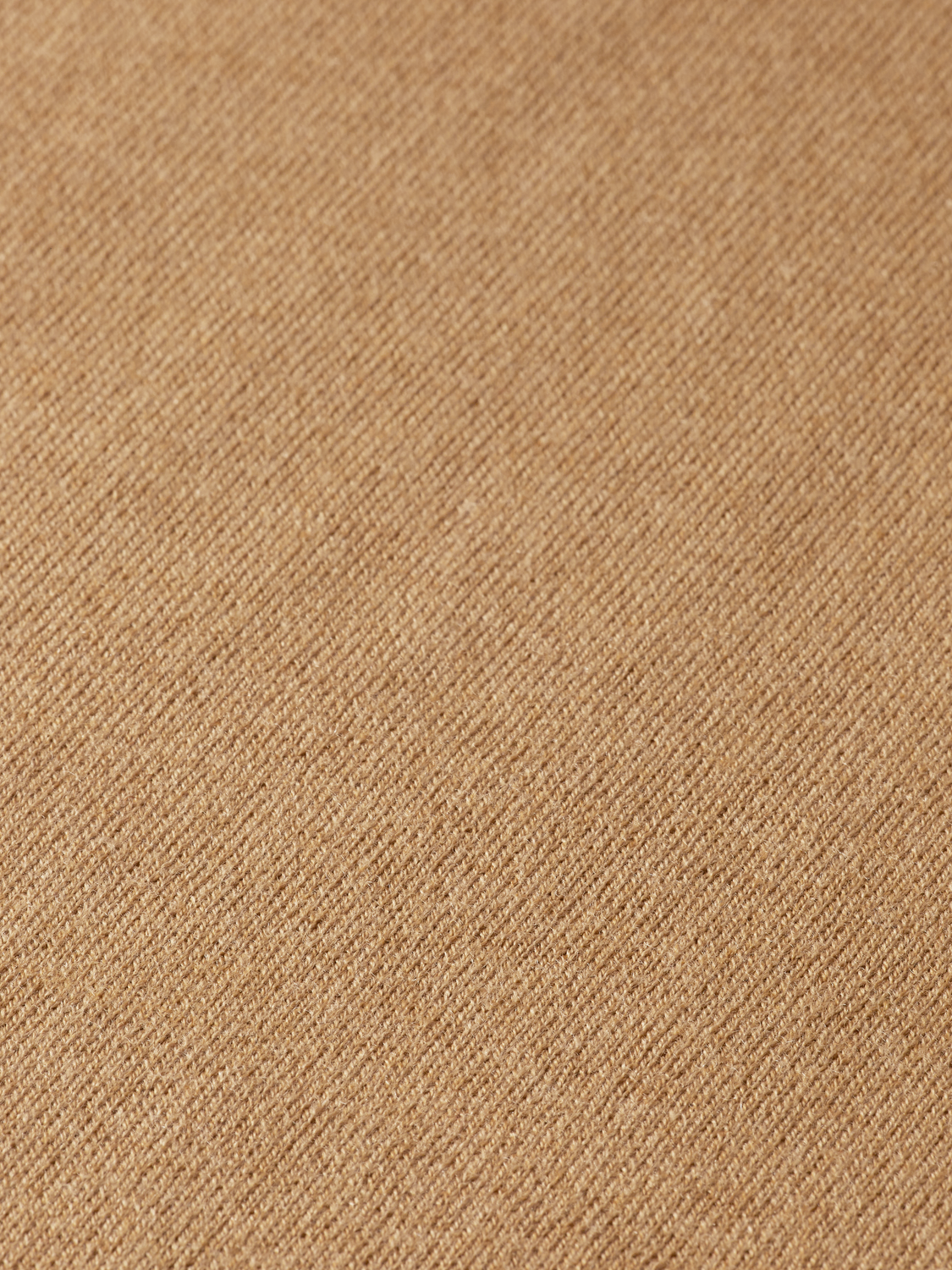 Essentials MOCK NECK PULLOVER - LIGHT CAMEL