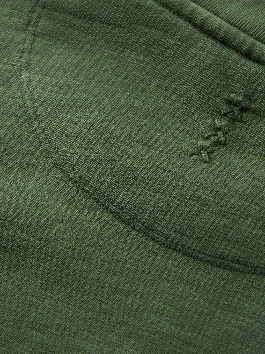 Essentials 3 CROSSES SWEATSHIRT - KHAKI