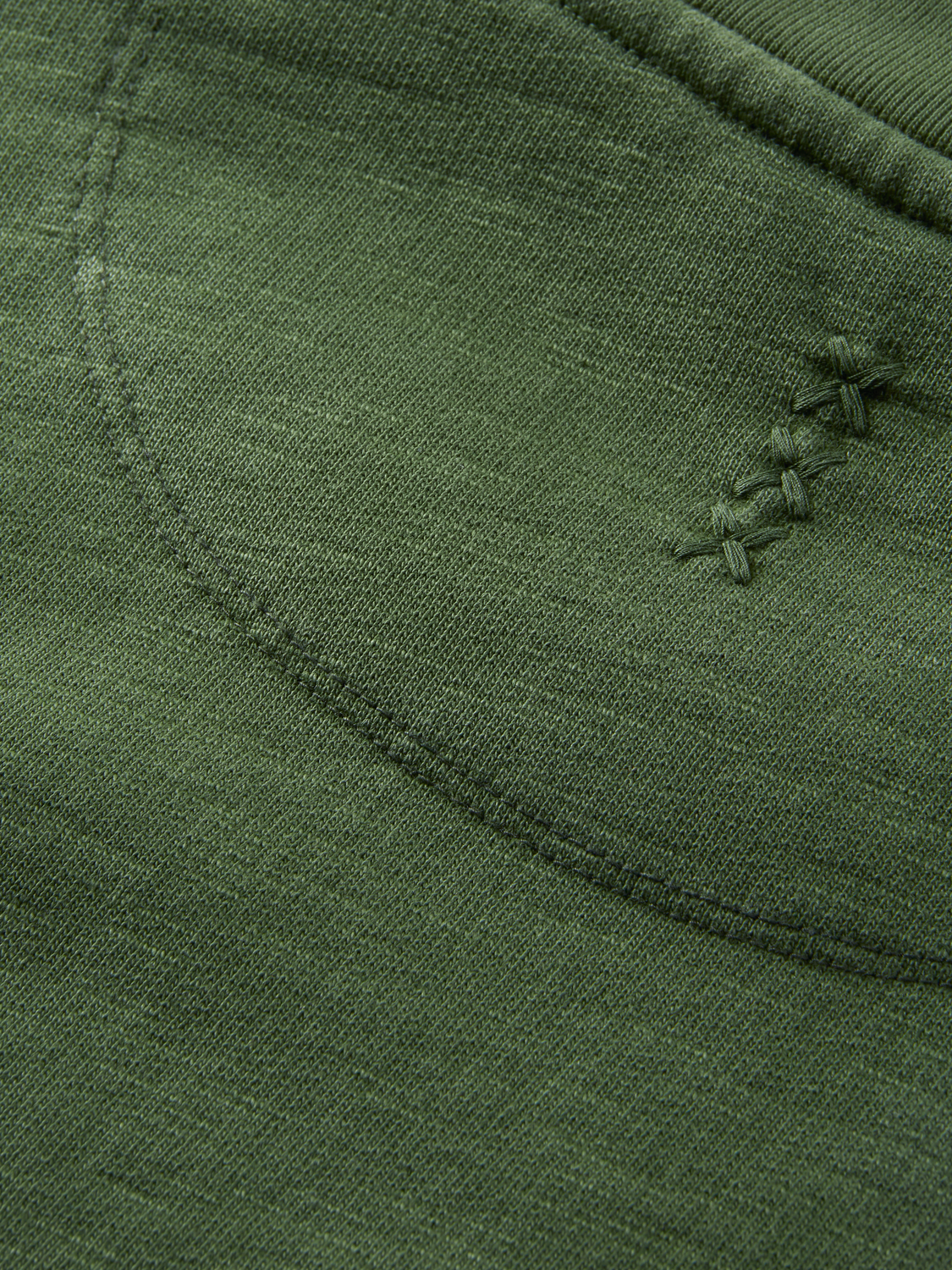 Essentials 3 CROSSES SWEATSHIRT - KHAKI