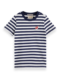 Essential - THE FREE SPIRIT PEACE BIRD STRIPED T-SHIRT