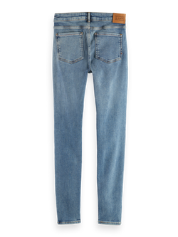 CORE BOHEMIENNE MID RISE SKINNY JEANS  BLUE DRAFT