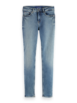 CORE BOHEMIENNE MID RISE SKINNY JEANS  BLUE DRAFT