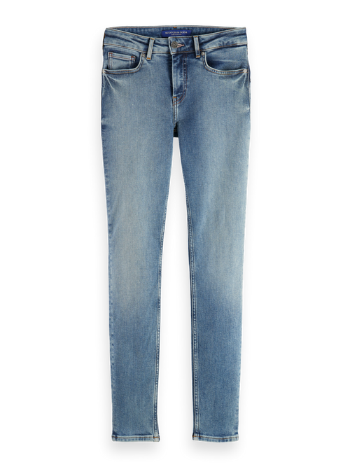 CORE BOHEMIENNE MID RISE SKINNY JEANS  BLUE DRAFT