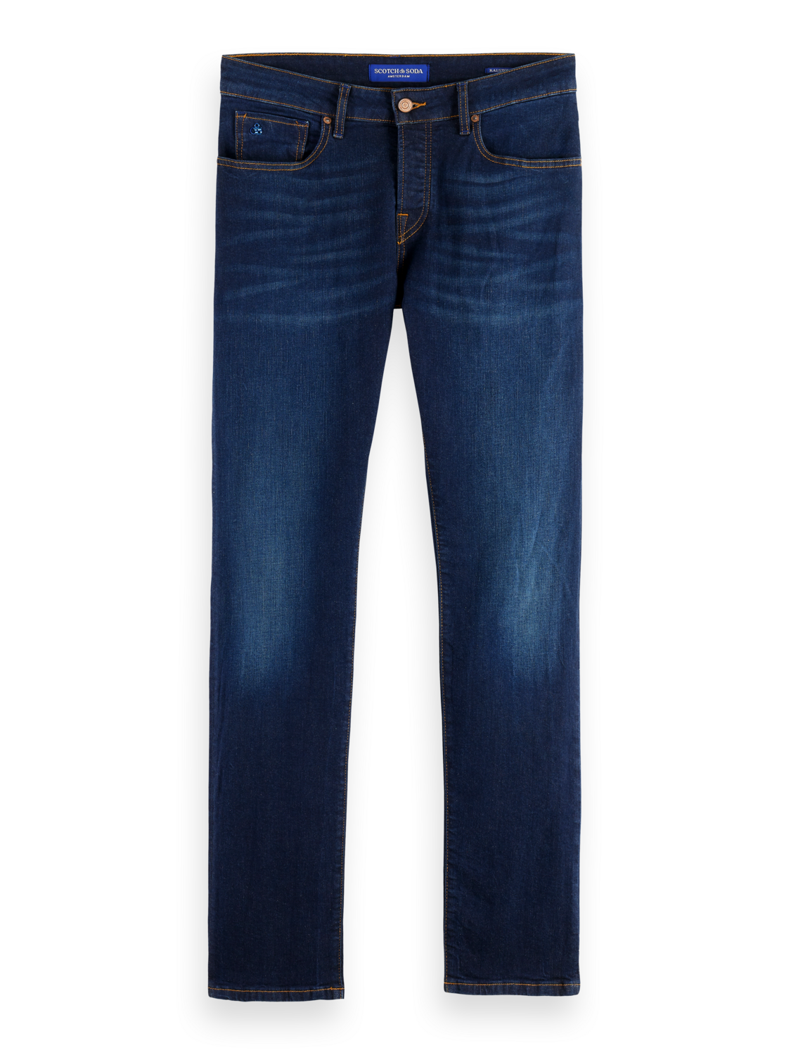 Scotch & Soda Ralston-regular slim fit jeans voor heren, aqua, 31W / 34L