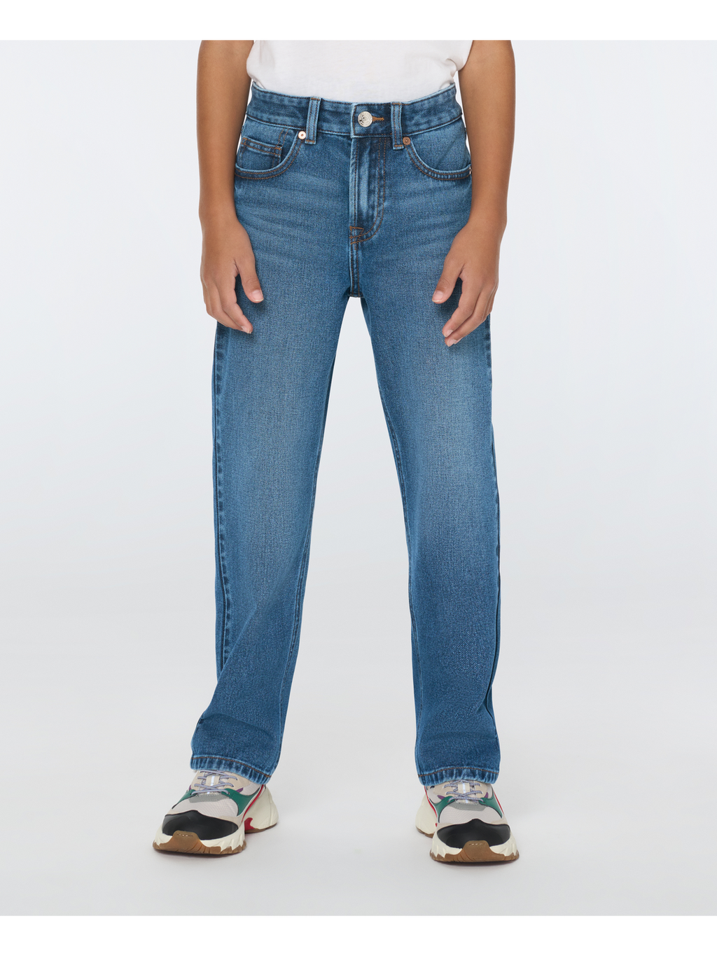 MEDIUM 5PKT STRAIGHT FIT JEAN