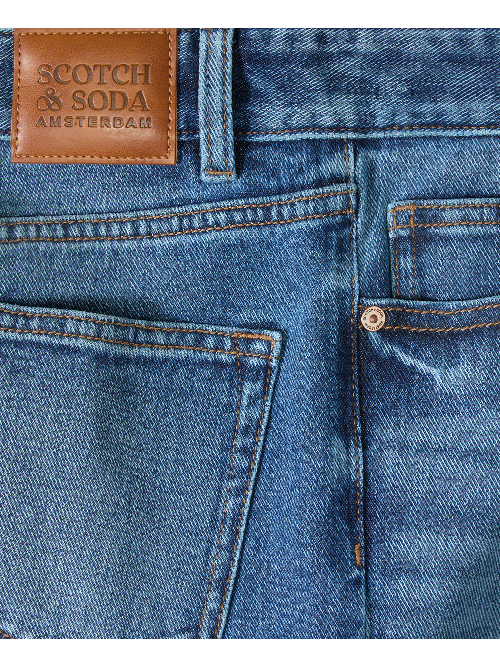 MEDIUM 5PKT STRAIGHT FIT JEAN