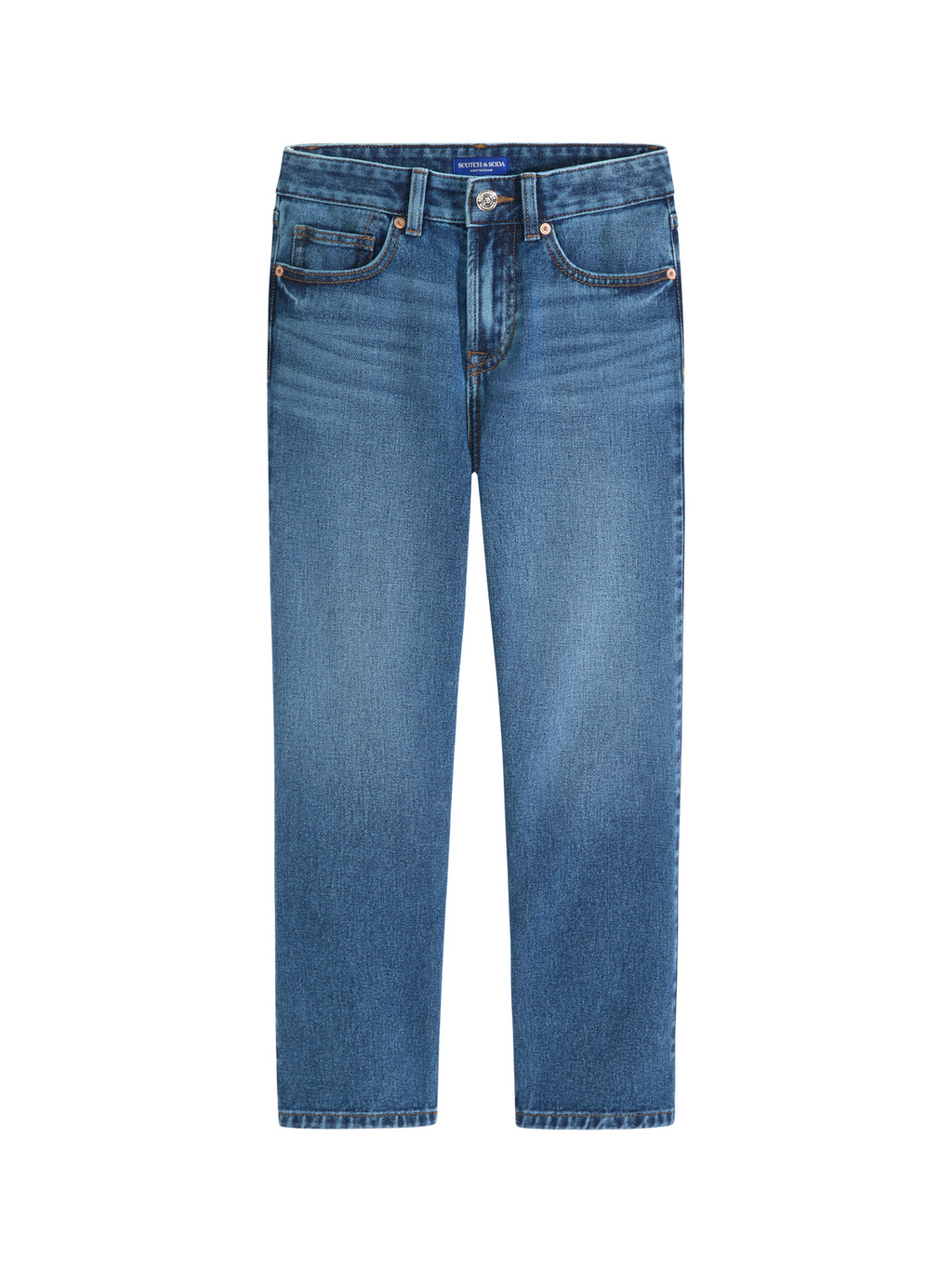 MEDIUM 5PKT STRAIGHT FIT JEAN