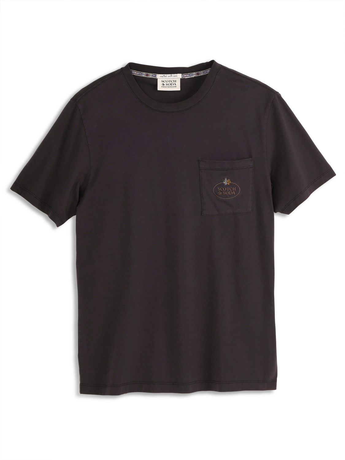 GARMENT DYED SS POCKET TEE