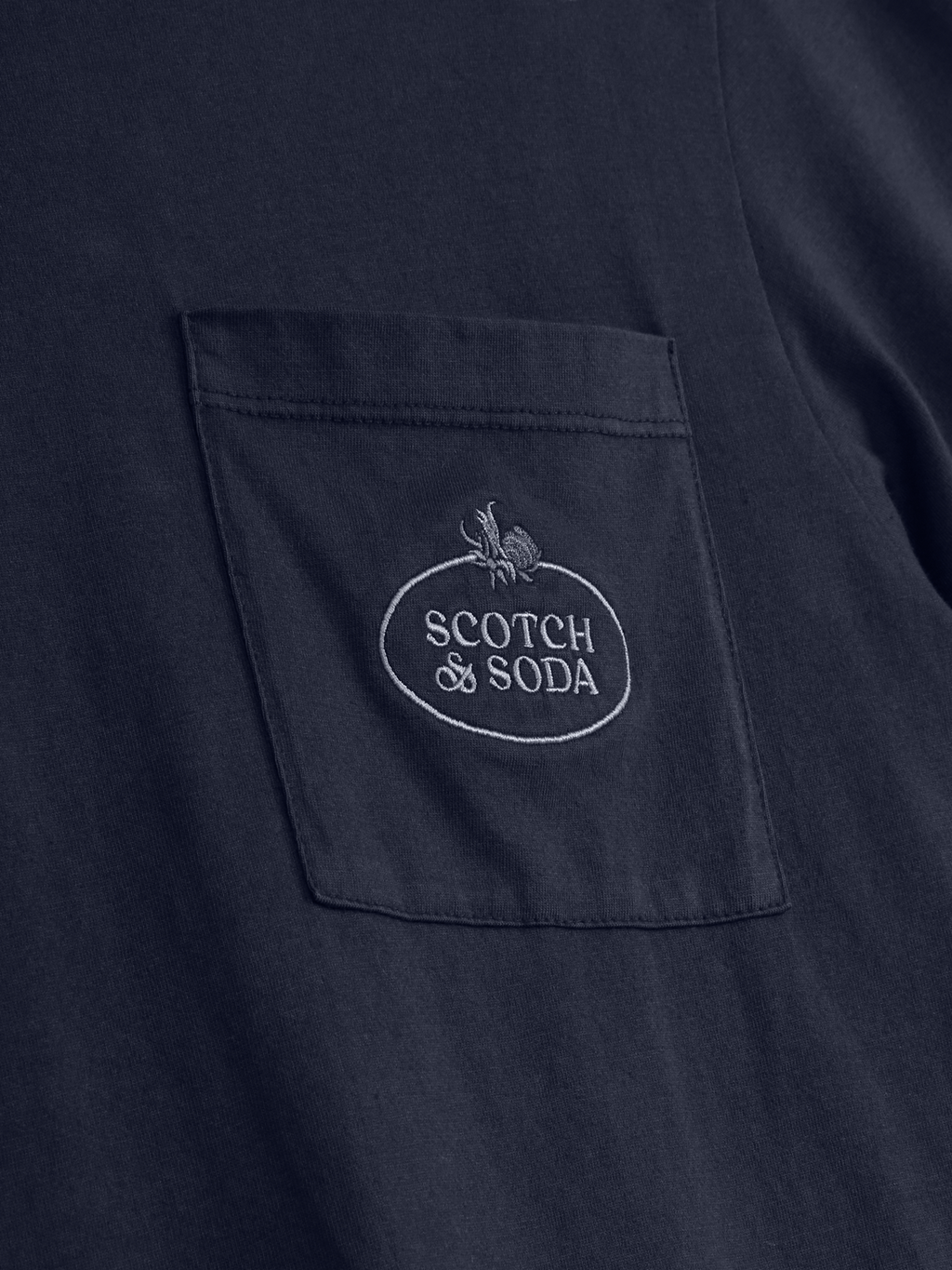 GARMENT DYED SS POCKET TEE