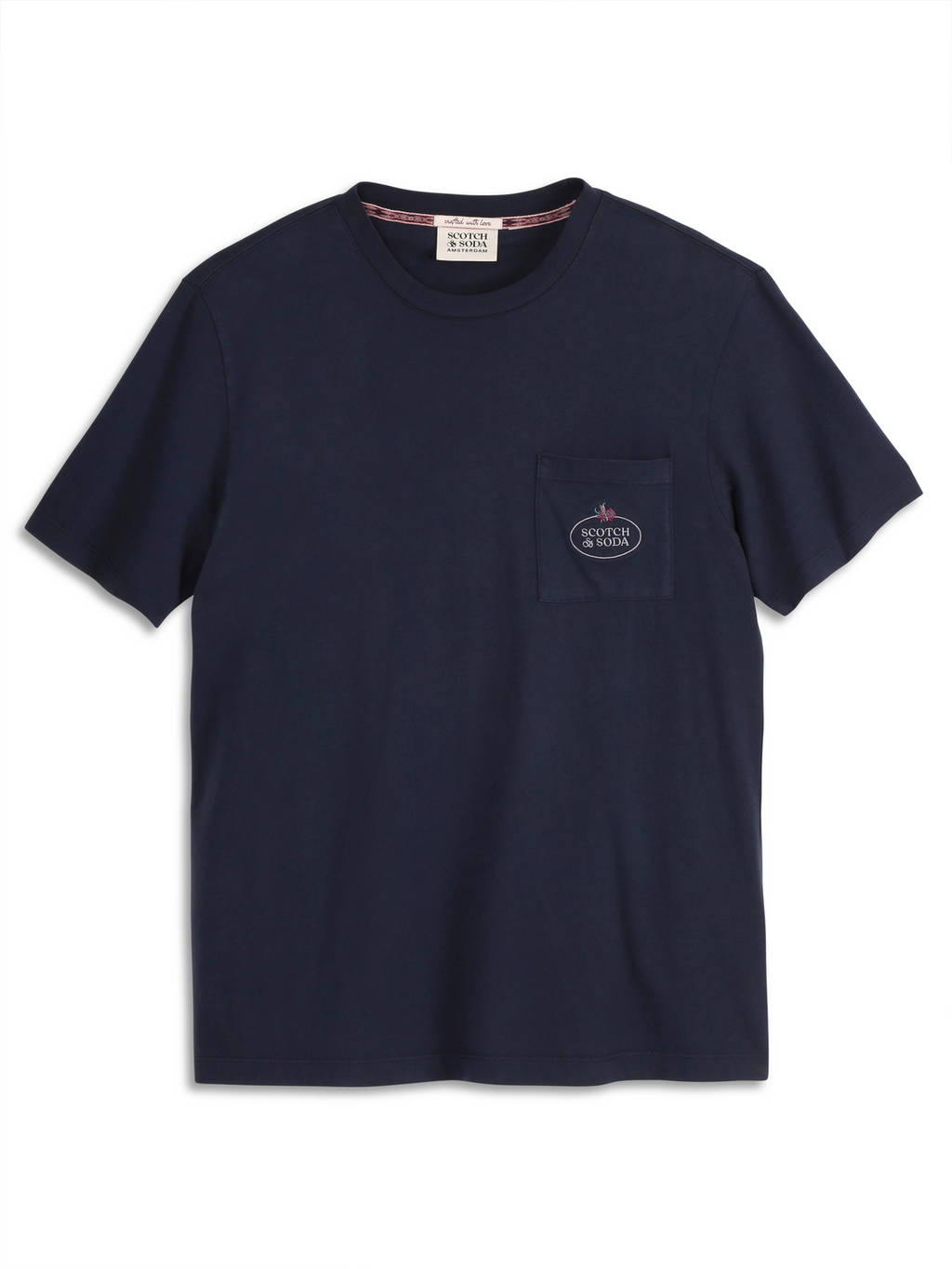 GARMENT DYED SS POCKET TEE