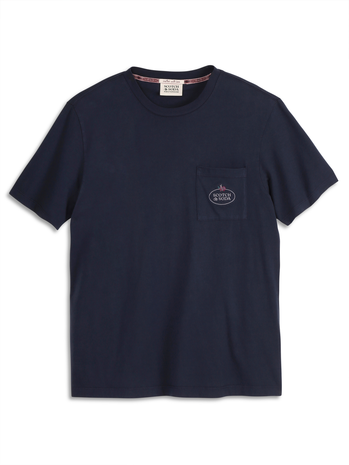 GARMENT DYED SS POCKET TEE