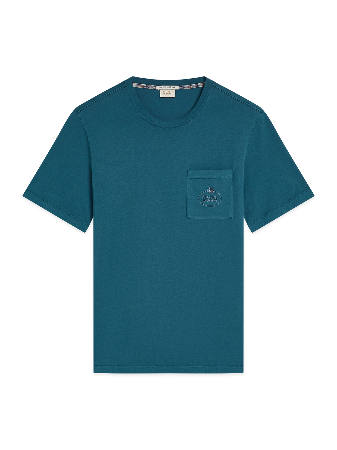 GARMENT DYED SS POCKET TEE