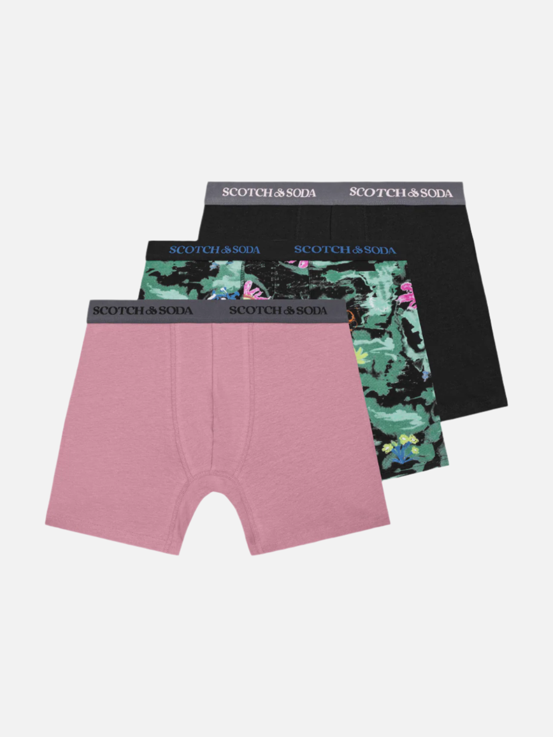 3-PACK MEN'S COTTON BOXERS