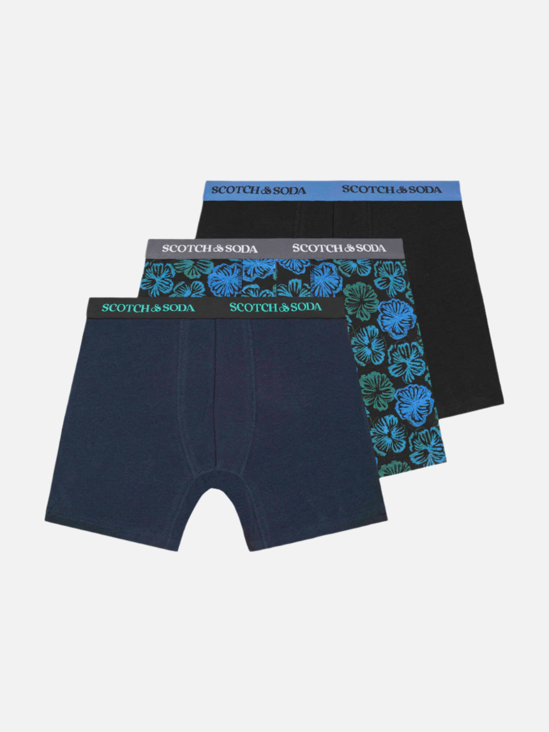 3-PACK MEN'S COTTON BOXERS
