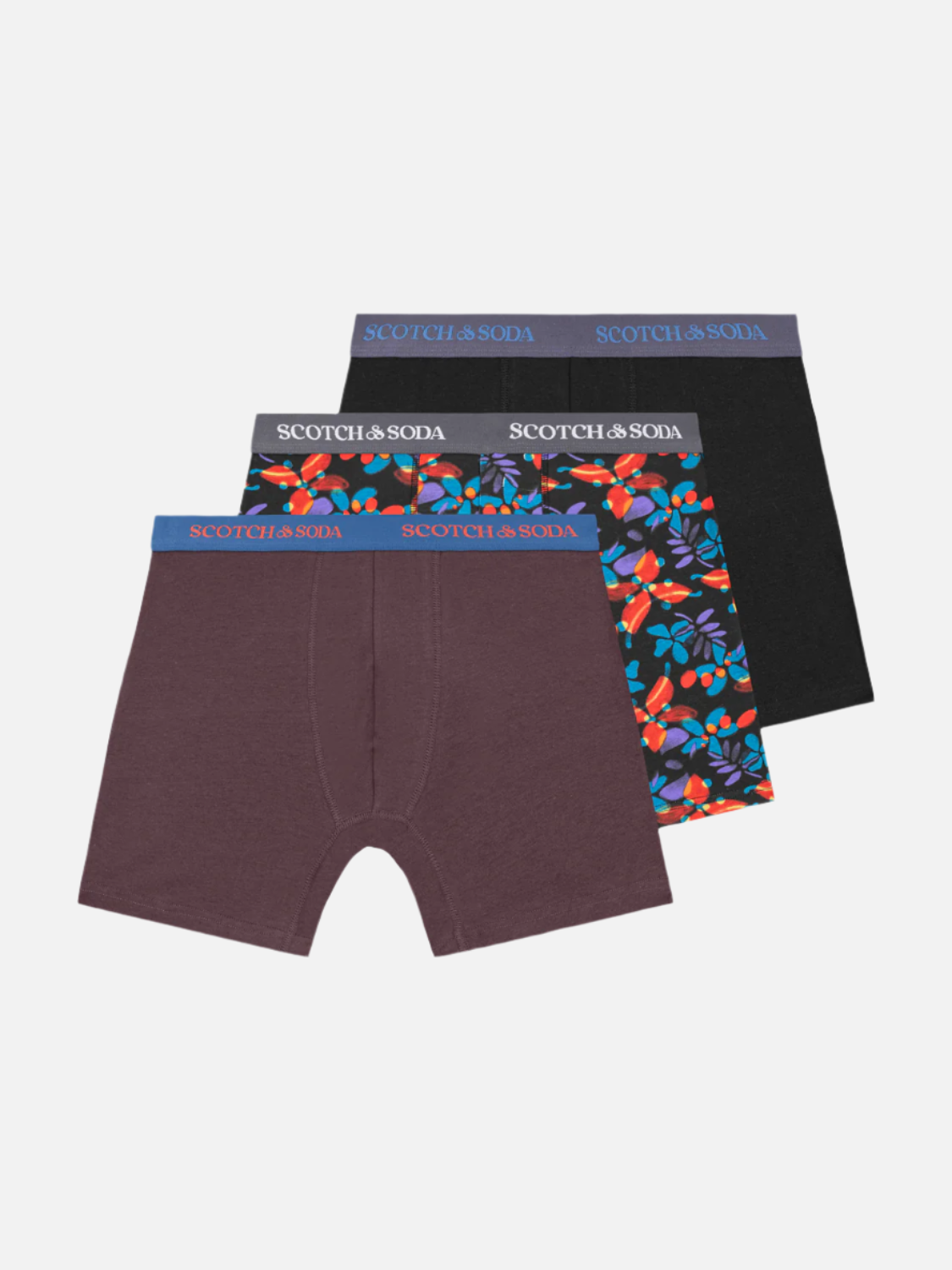 3-PACK MEN'S COTTON BOXERS
