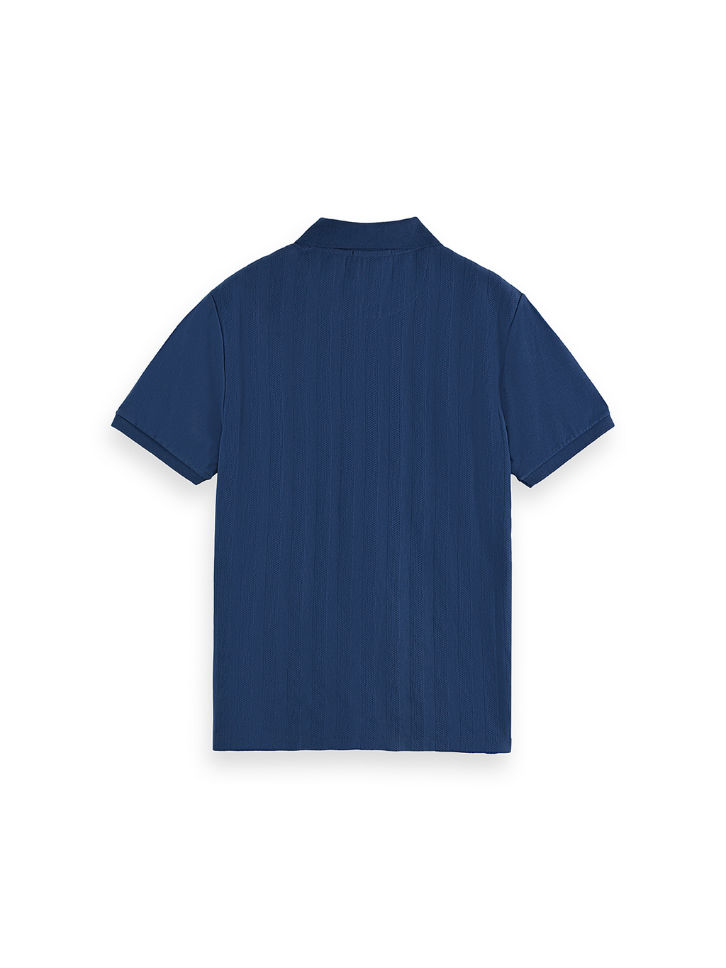 POPCORN PIQUE ZIP POLO