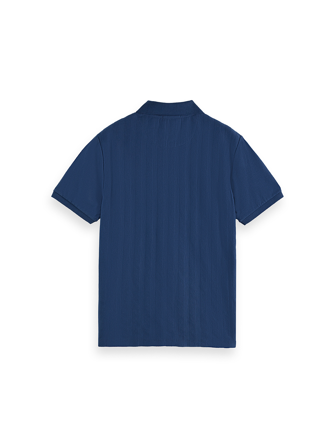 POPCORN PIQUE ZIP POLO