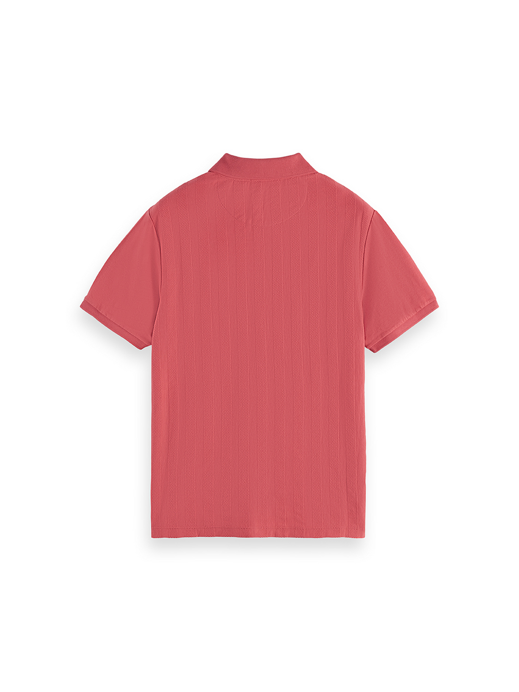 POPCORN PIQUE ZIP POLO