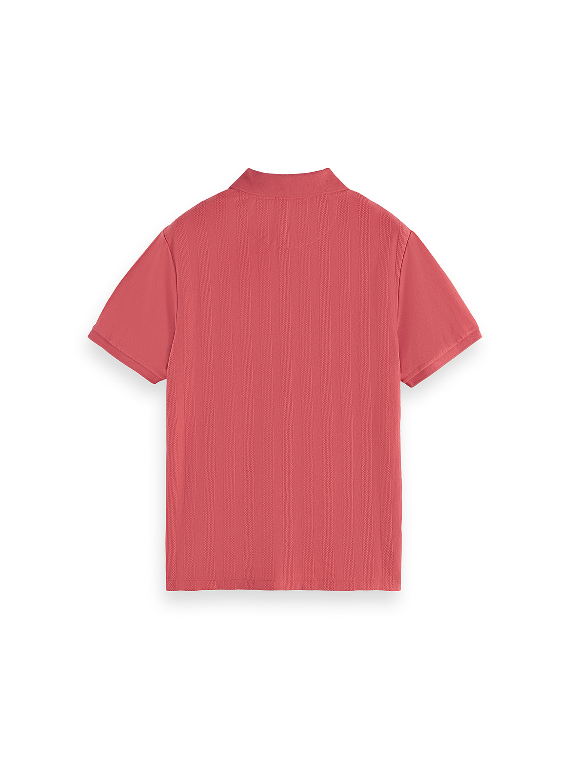 POPCORN PIQUE ZIP POLO