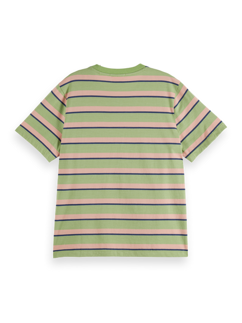 Yarn dye striped regular fit T-shirt