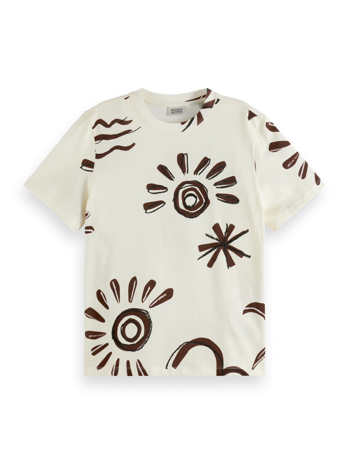 Printed regular fit T-shirt