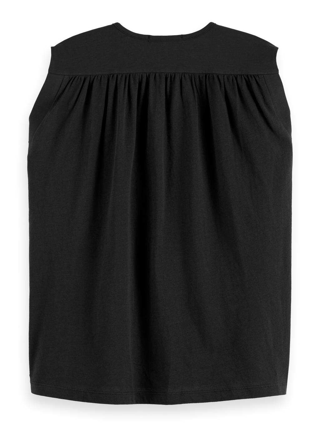 Drape V-Neck Top