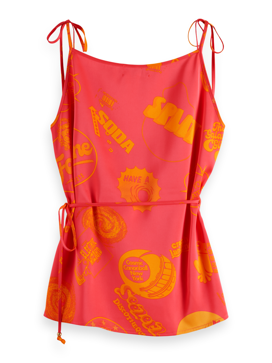 Satin Tank Top