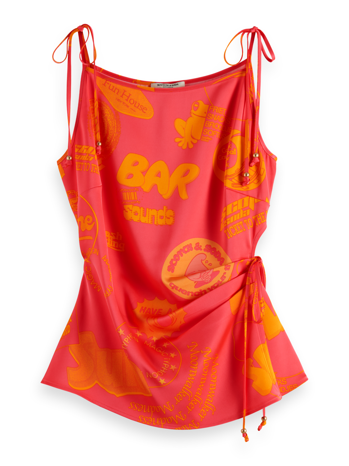Satin Tank Top