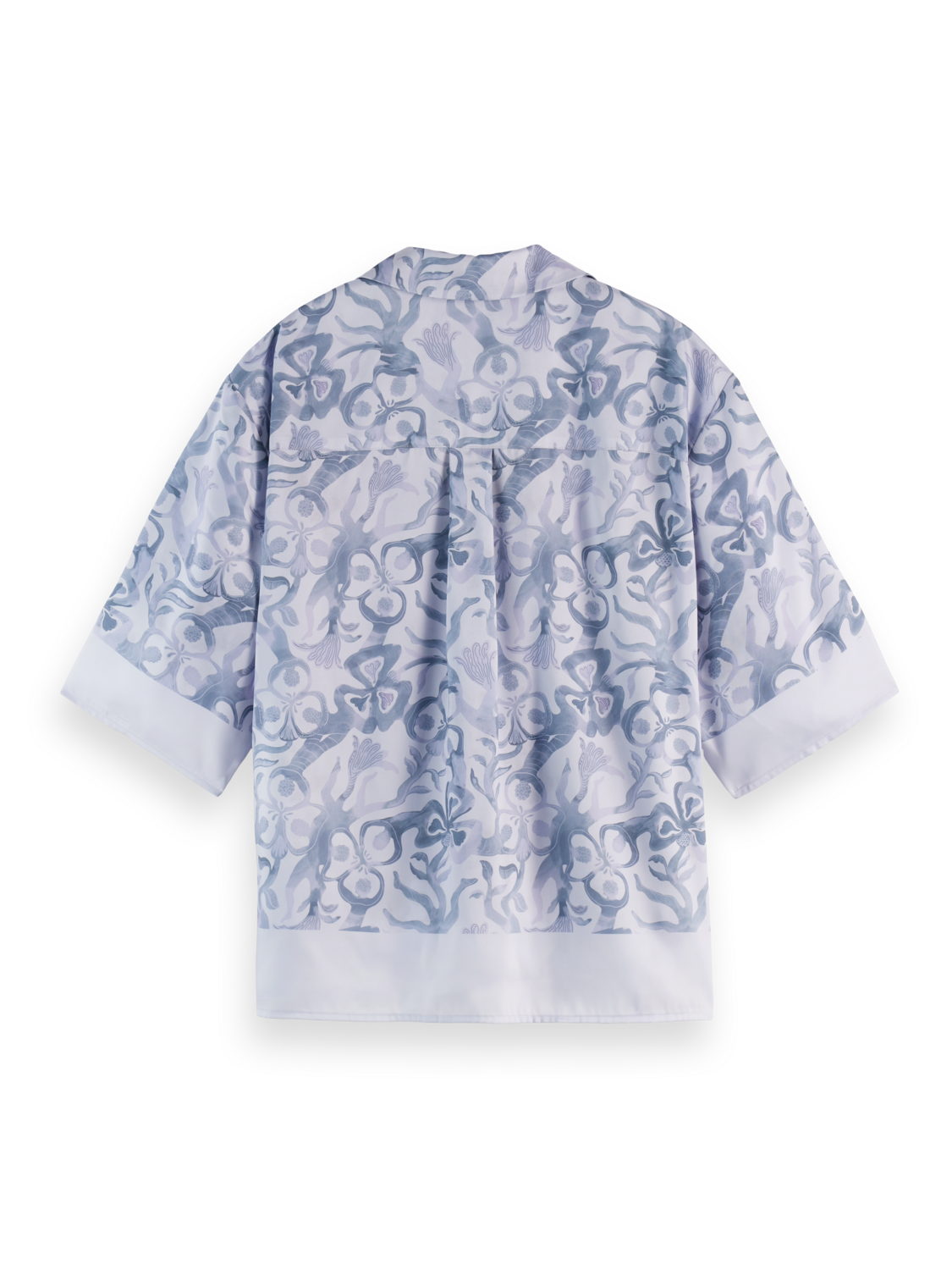 Printed short sleeve shirt